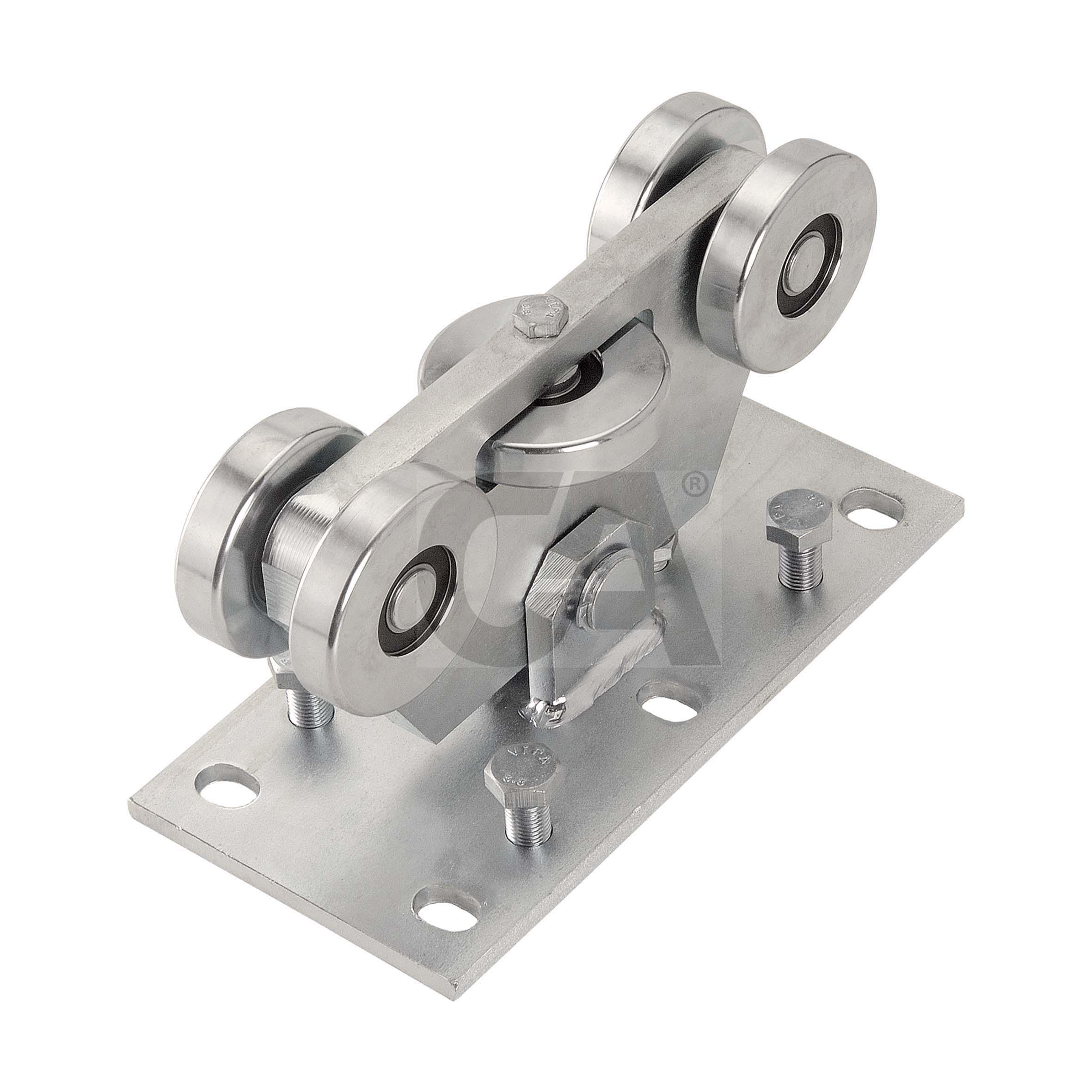 Qiilu Rullo Tendicatena Universale Da 8mm Per Enduro E Dirt Bike - Colore Rosso, In Gomma E Ferro