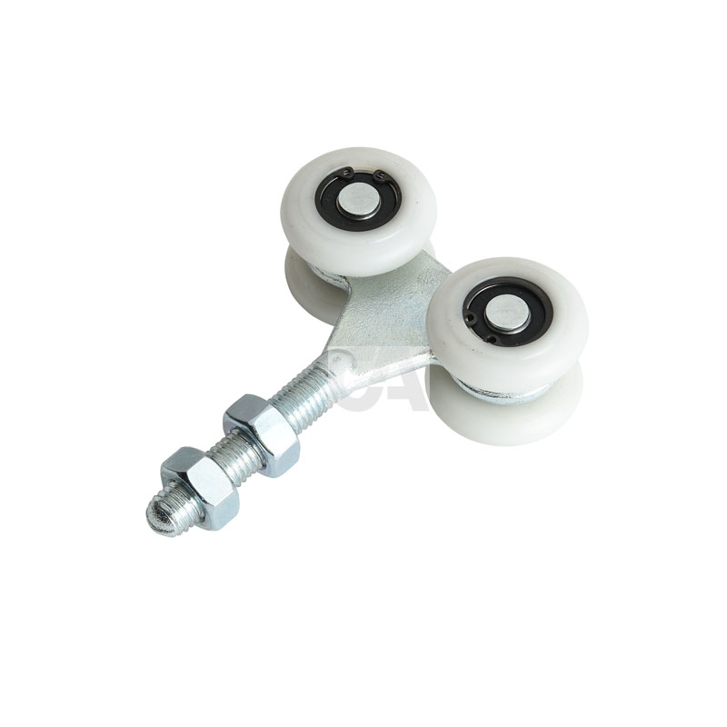 STIER Telaio Con 4 Ruote In Nylon - Portata 3000 Kg, Struttura Acciaio, Piano Gommatto Antiscivolo